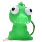 Porte-clé humoristique aux yeux expressifs