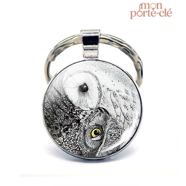 Accessoire porte-clé Yin Yang pour un style original