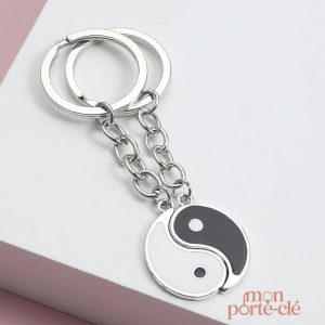 Porte-clé Yin Yang couple séparable