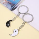Porte-clé couple Yin Yang design original