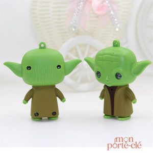 Accessoire porte-clé Maître Yoda pour collectionneurs