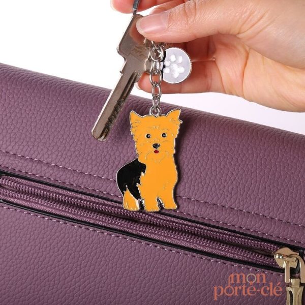 Porte-clé original inspiré du Yorkshire, un must pour les propriétaires