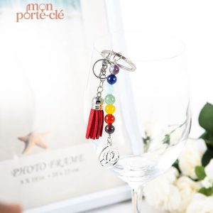 Accessoire porte-clé inspiré par la sérénité