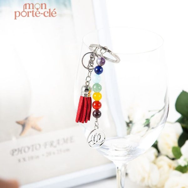 Accessoire porte-clé inspiré par la sérénité