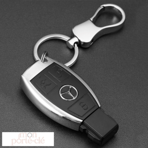 Porte-clé inoxydable au design moderne pour les hommes