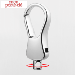 Porte-clé robuste en acier inoxydable pour un usage quotidien