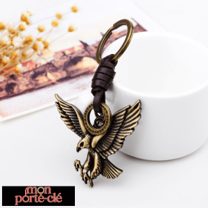 Porte clé aigle design élégant et unique