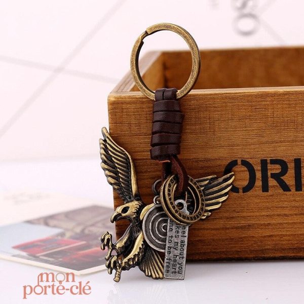 Porte clé aigle pour un cadeau original