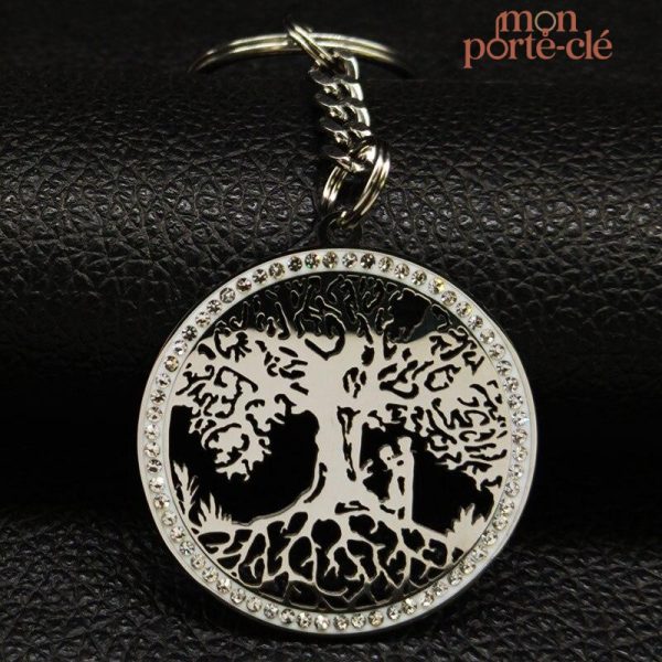 Porte-Clé Arbre de Vie pour couple