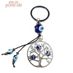 Porte-clé décoratif Arbre de Vie en pierres naturelles