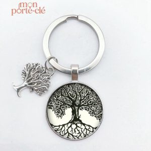 Porte-Clé Arbre de Vie, design symbolique