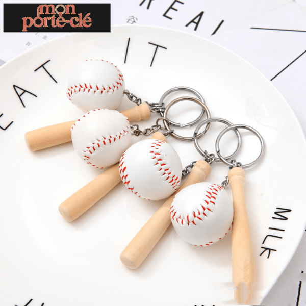 Porte-clé original pour passionnés de baseball