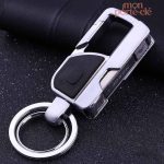 Porte-clé multifonction Coupe-Ongles LED en acier