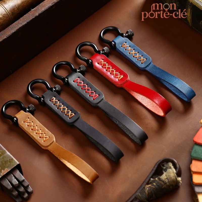 Porte-Clé Cuir Artisanal