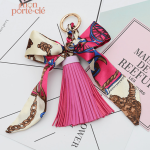 Porte-clé cuir femme élégant et pratique