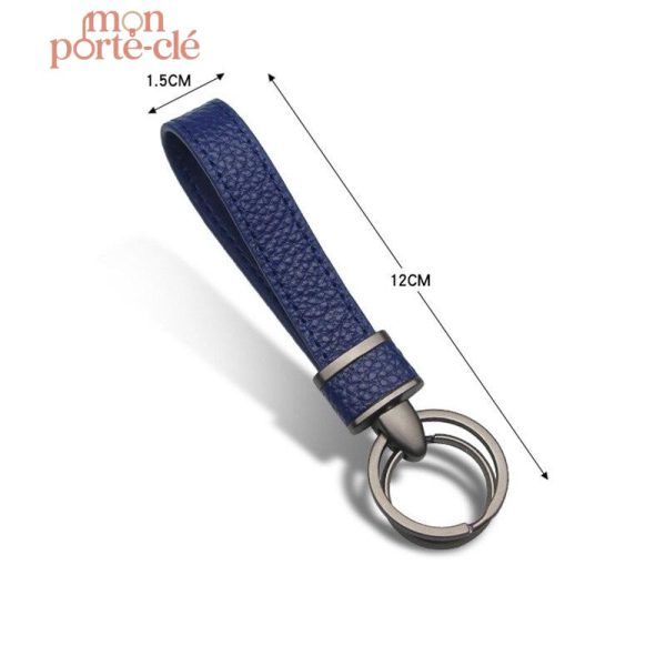 Porte-clé en cuir, un accessoire masculin essentiel
