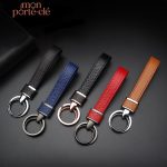 Porte-clé cuir homme design moderne et raffiné