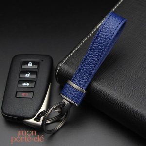 Accessoire pratique en cuir pour homme, porte-clé stylé