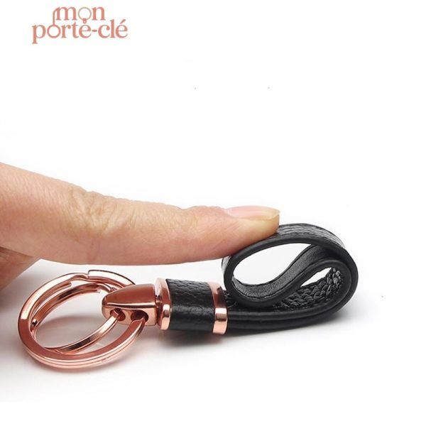 Porte-clé homme en cuir, un cadeau idéal pour tous