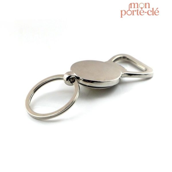 Cadeau fête des pères, porte-clé en acier robuste et stylé