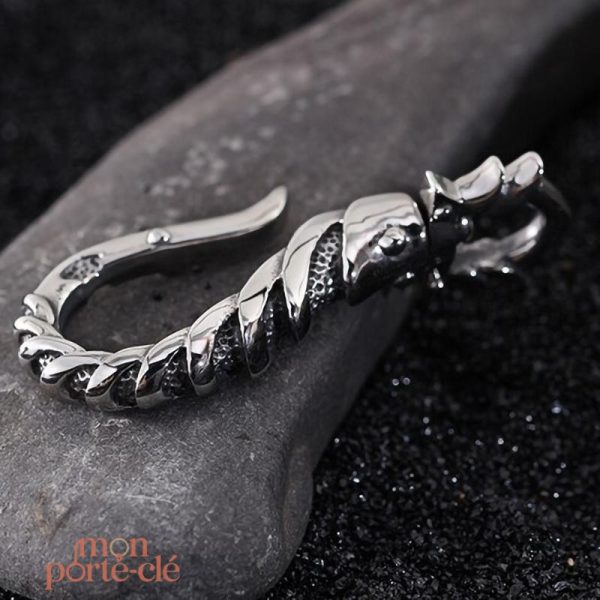 Porte-clé design gothique pour hommes modernes