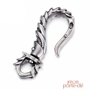 Crochet gothique pour porte-clé élégant