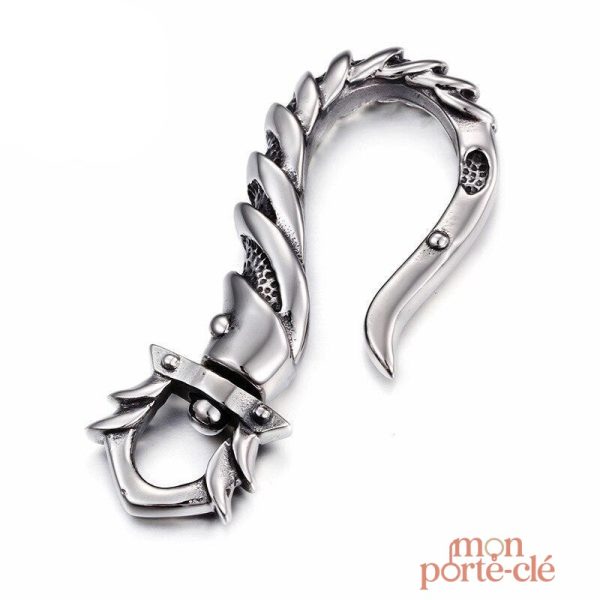 Crochet gothique pour porte-clé élégant