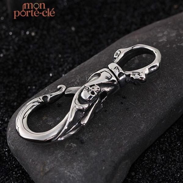 Style gothique : porte-clé pour homme