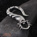 Design élégant pour porte-clé homme gothique