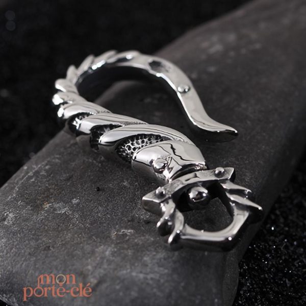 Design élégant pour porte-clé homme gothique