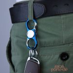 Porte-clé compact avec fonctionnalité de spinner