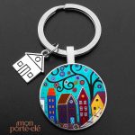 Accessoire porte-clé Maison au design créatif