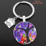 Porte-clé Maison au design contemporain