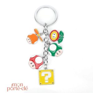 Porte-clé Mario Galaxy original pour les fans de jeux vidéo