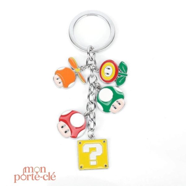 Porte-clé Mario Galaxy original pour les fans de jeux vidéo