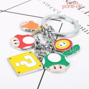 Porte-clé original inspiré de Mario Galaxy, idéal pour cadeaux