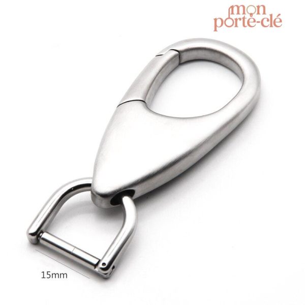 Porte-clé minimaliste, idéal pour un style sobre