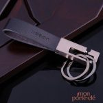 Porte-clé en cuir Temps Modernes