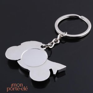 Porte-clé moto élégant, accessoire pratique et esthétique