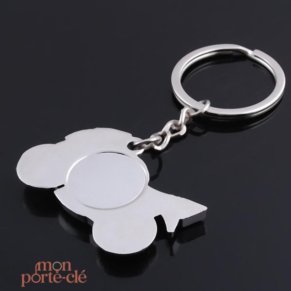 Porte-clé moto élégant, accessoire pratique et esthétique