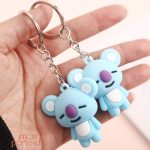 Porte-clé en peluche koala, accessoire tendance et adorable