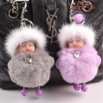 Porte-Clé Pompon facile à accrocher