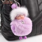 Porte-Clé Pompon idéal pour les cadeaux