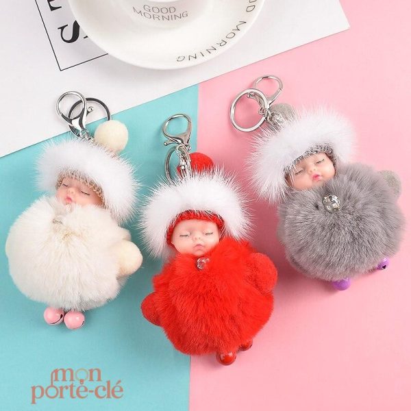 Porte-Clé Pompon tendance pour tous les âges