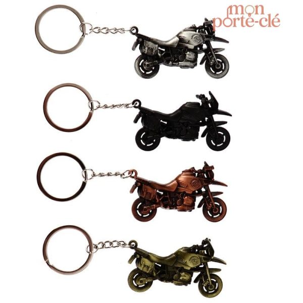 Porte-clé moto durable pour les baroudeurs