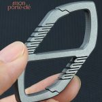Porte-Clé en titane pour un accès facile