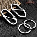 Accessoire de clé en titane pour hommes