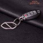 Porte-Clé design en titane pour un style masculin
