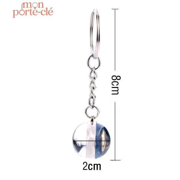 Porte-clé marine, design tortue unique et original