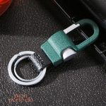 Porte-clé en cuir Greenwich élégant et pratique